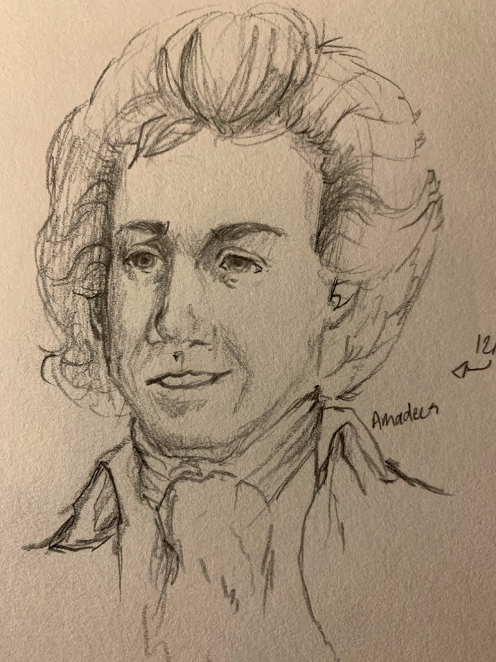 Mozart sketch